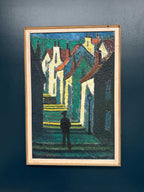 “Promenad mellan hus” by Erik Håfström