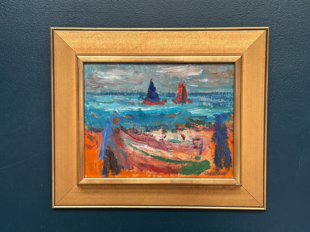 “Coastal Landscape with Fishermen and Boats” by Eric With