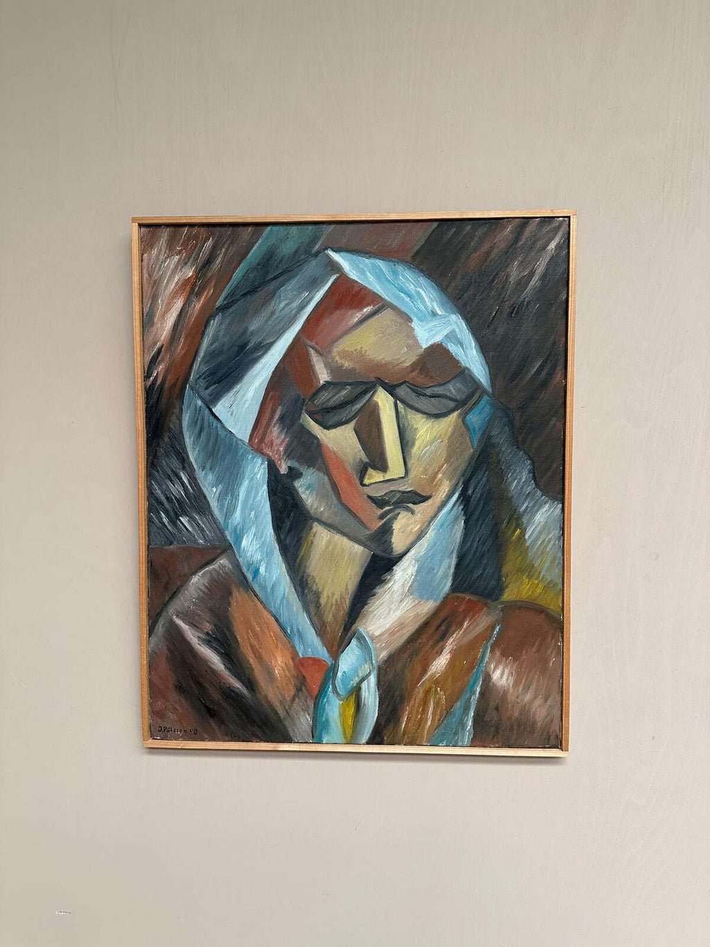 “Cubist Woman Portrait” by Jan Pålsson