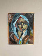 “Cubist Woman Portrait” by Jan Pålsson