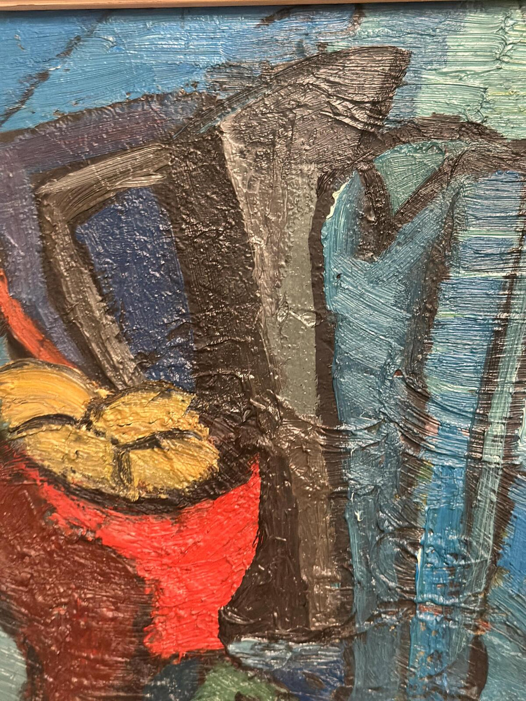 “Still Life with Jugs & Fruits” by Stig Thiderman