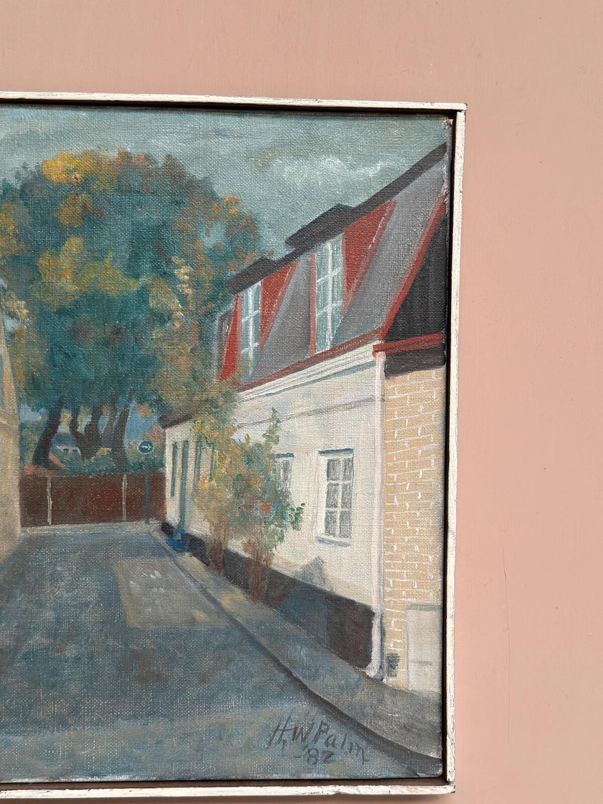 “Tomegatan, Lund” by H.W. Palm