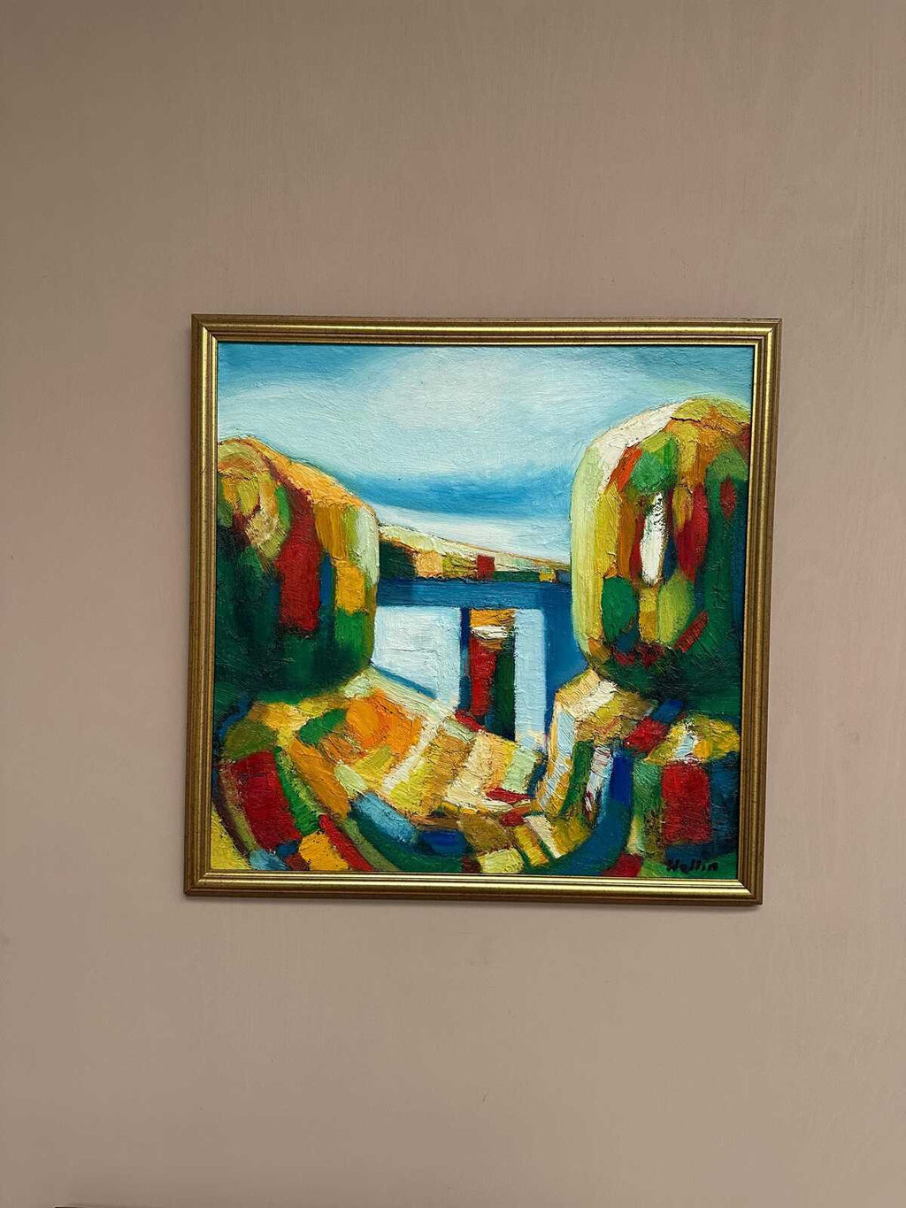 “Bustar och vitt hav” by W. Wallin