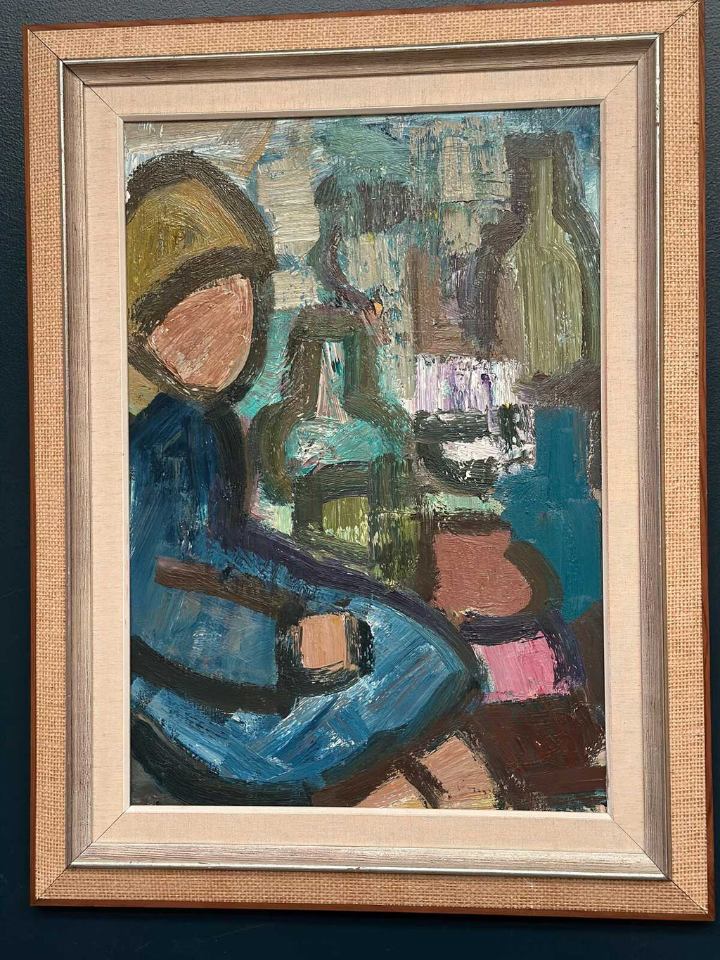 “Figure and Bottle ” by Gösta Falck