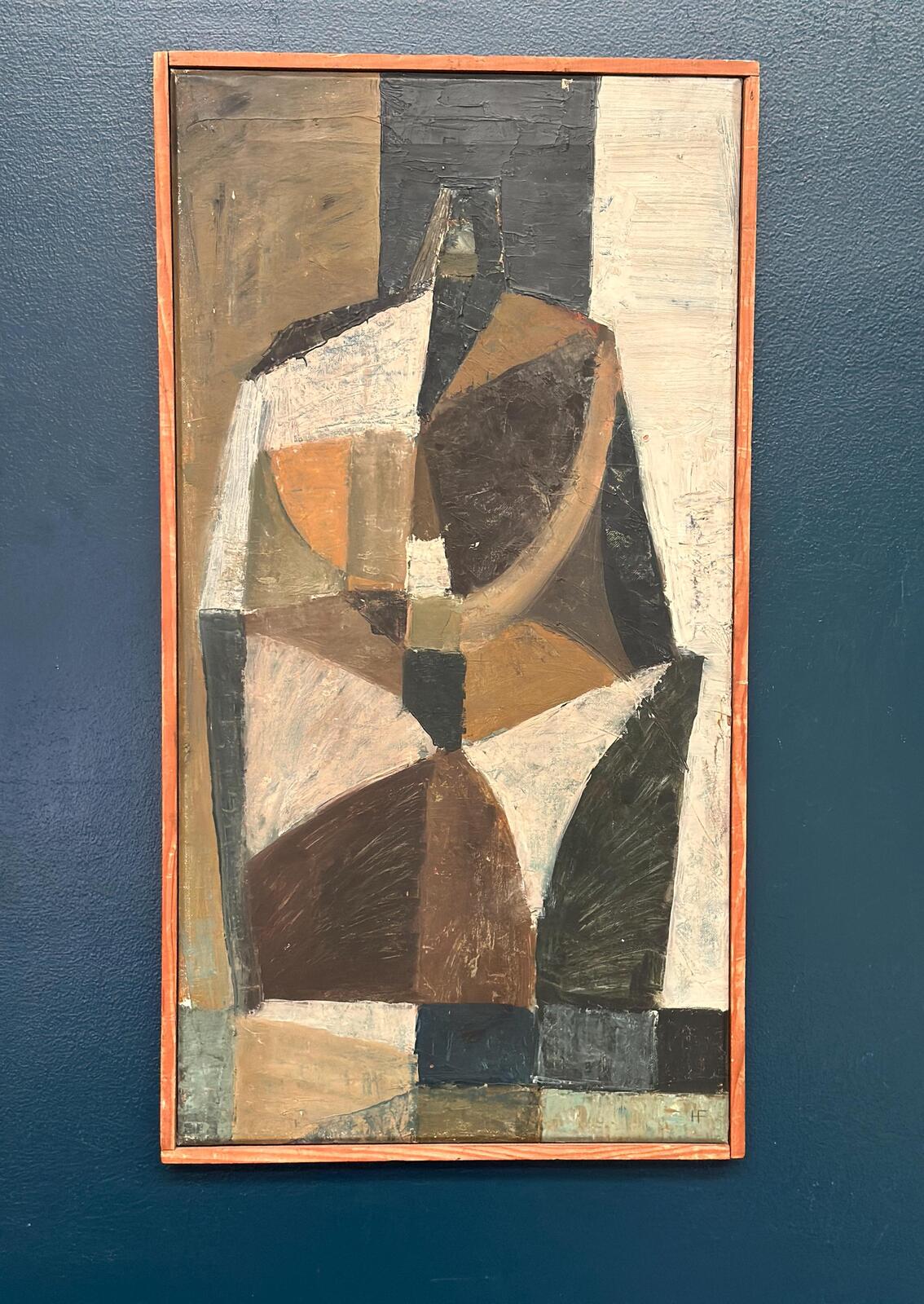 “Abstrakt Komposition” by Hans Fritzdorf (1927–1990)