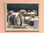 “Winter Night over the City” by Helmer Forslund