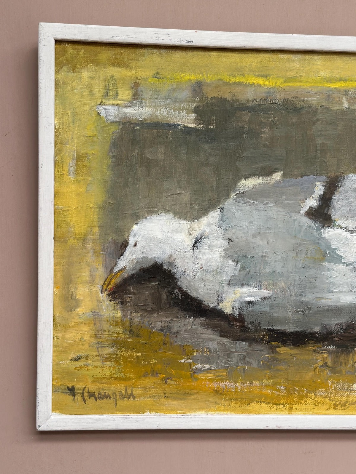 “Seagull” by Ingeborg Stragnell