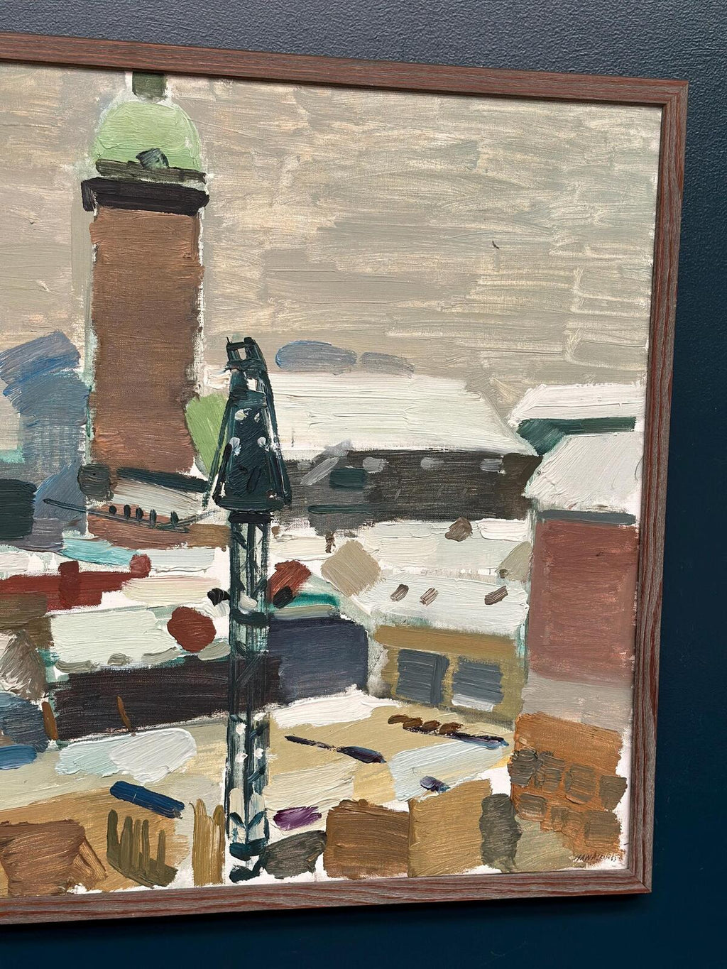 Landscape By Gösta Stawåsen