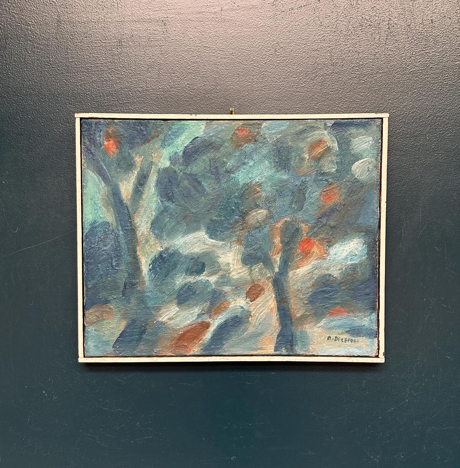 “Blue Composition” by Bengt Delefors