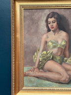 “Seated Woman” by Sigrid Wahlström de Rougemont