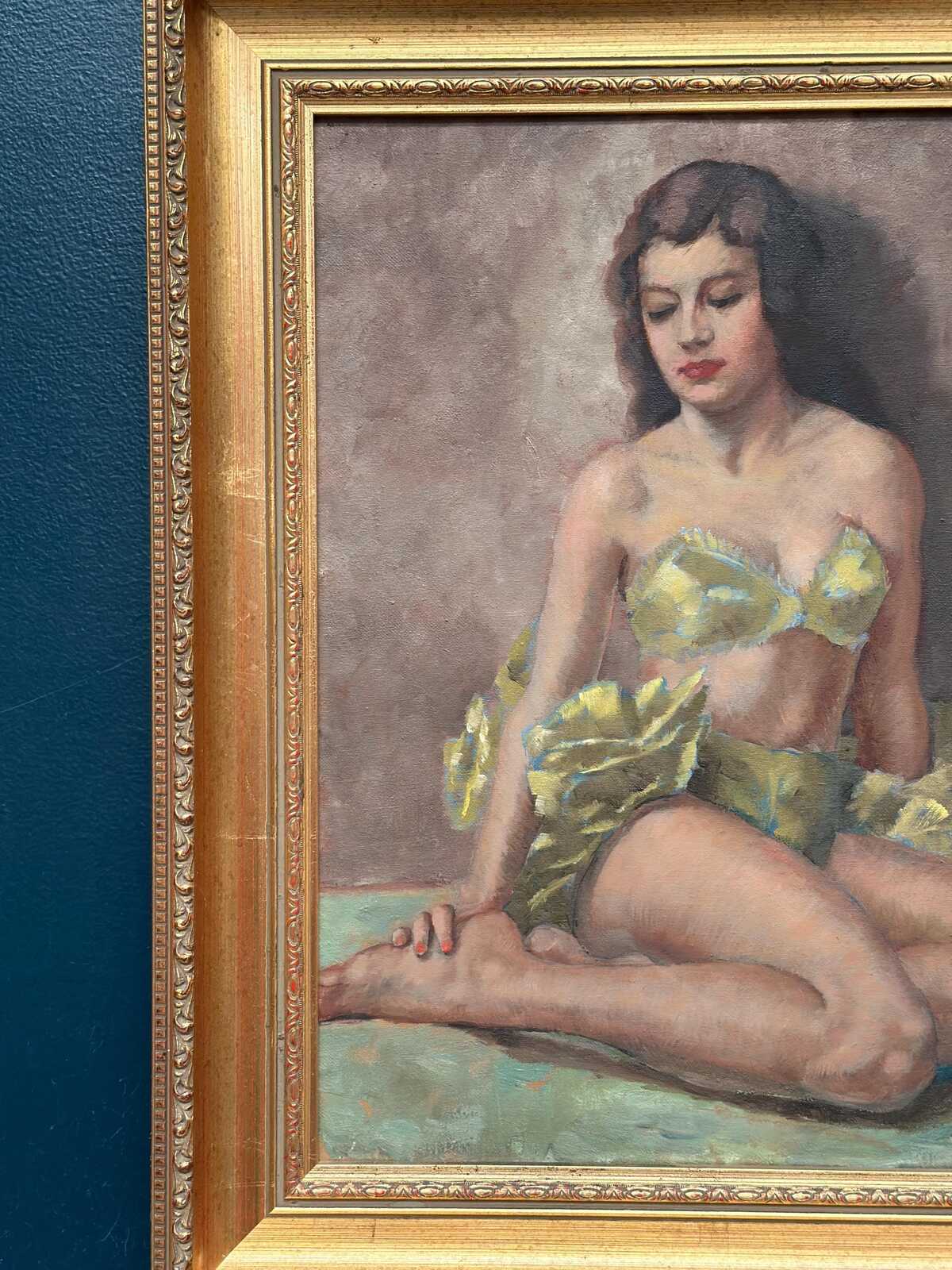 “Seated Woman” by Sigrid Wahlström de Rougemont
