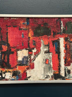 “Cityscape in Red” by Holger Oijens (1907–2004)