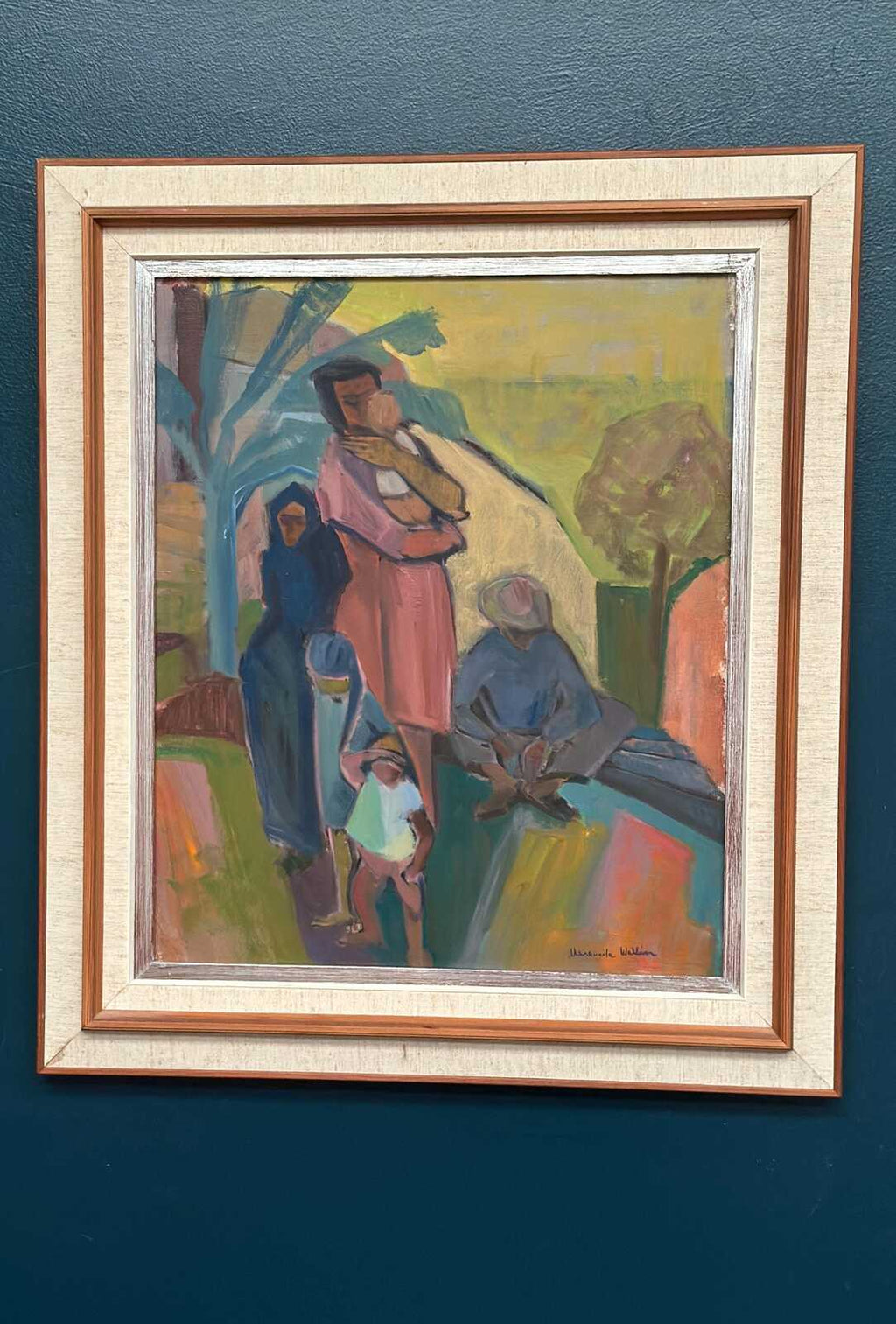 “Family in Tenerife” by Margareta Wallin