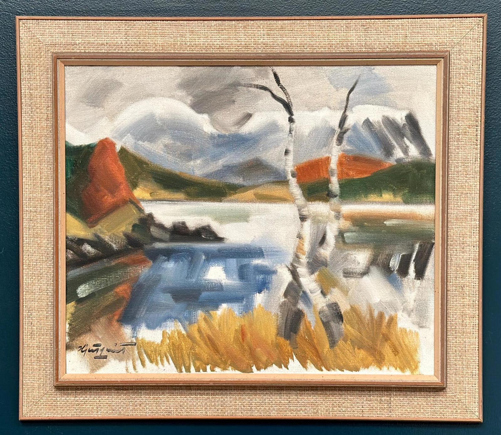 “Landskap med Björkar” by Ivar Hjertqvist