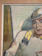 “Portrait of a Man” by Gösta Karlsson (1927–2020)