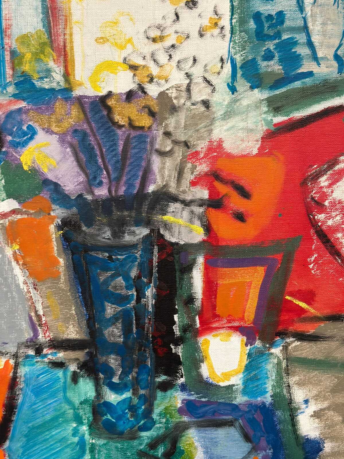 “Still Life with Flowers” by Eric With (1916–2000)