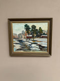 “Winter Landscape” by B. Lundqvist