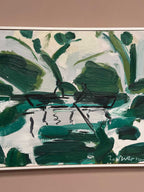 “Rowboats in a Green Landscape” by Bo Swenson