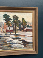 “Winter Landscape” by B. Lundqvist