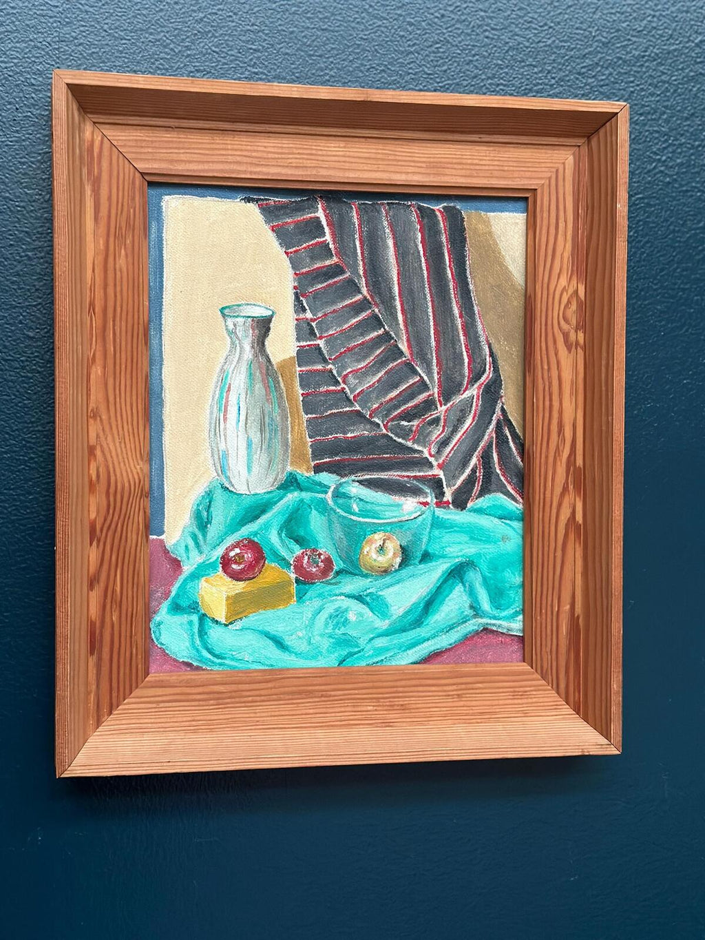 “Still Life with Fruits and Vase” by Sune Lindahl