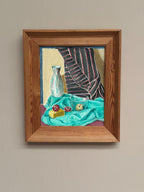 “Still Life with Fruits and Vase” by Sune Lindahl