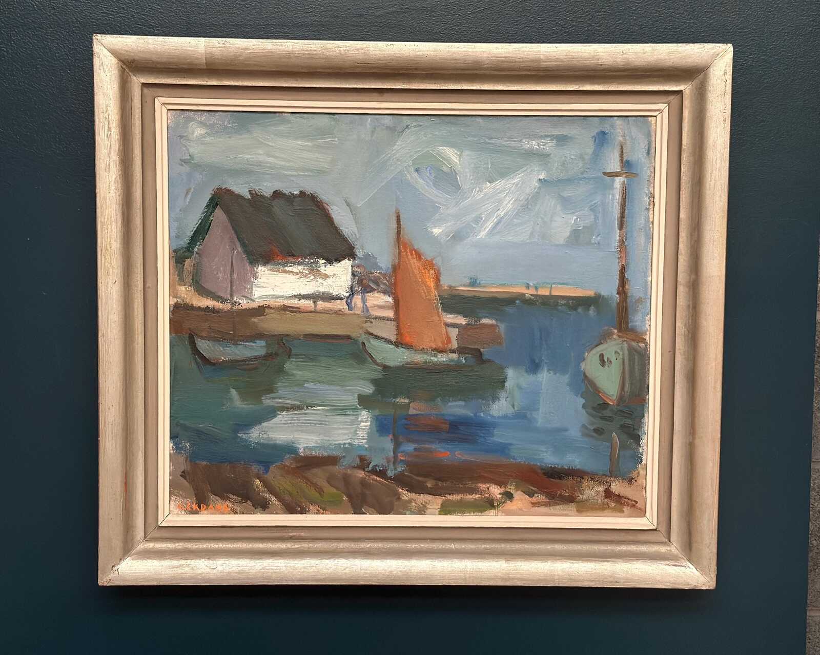 “Boat Harbour” by Gösta Ekdahl