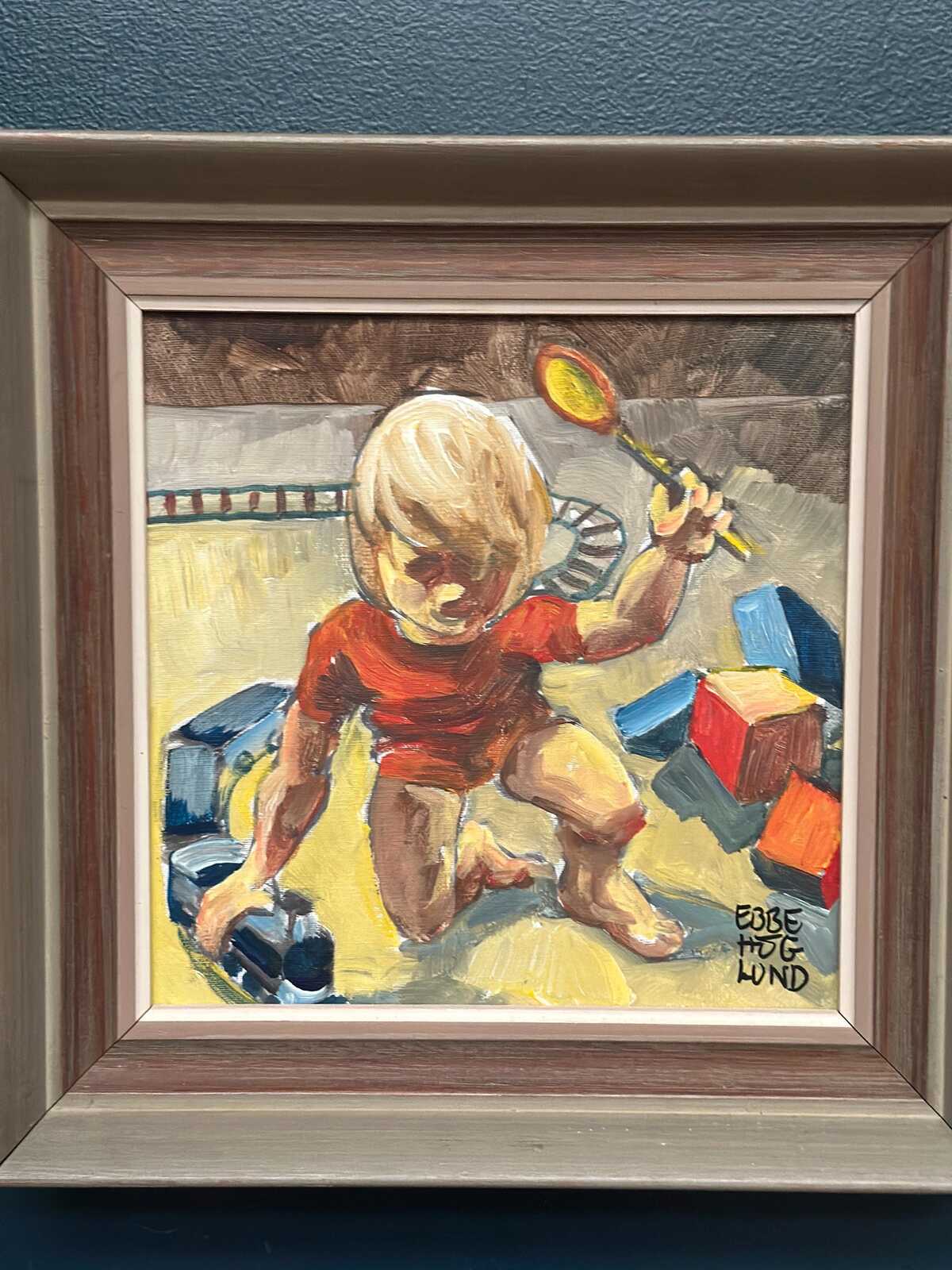 “Boy in Red ” by Ebbe Höglund