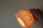 Pair of Vintage Wall Lamps by Solbackens Svarveri, Sweden, 1970s - Pine Wood