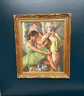 “Woman and Clown” by Philippe de Rougemont