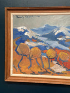 “Trees and Mountains” by Kenneth Sigvard