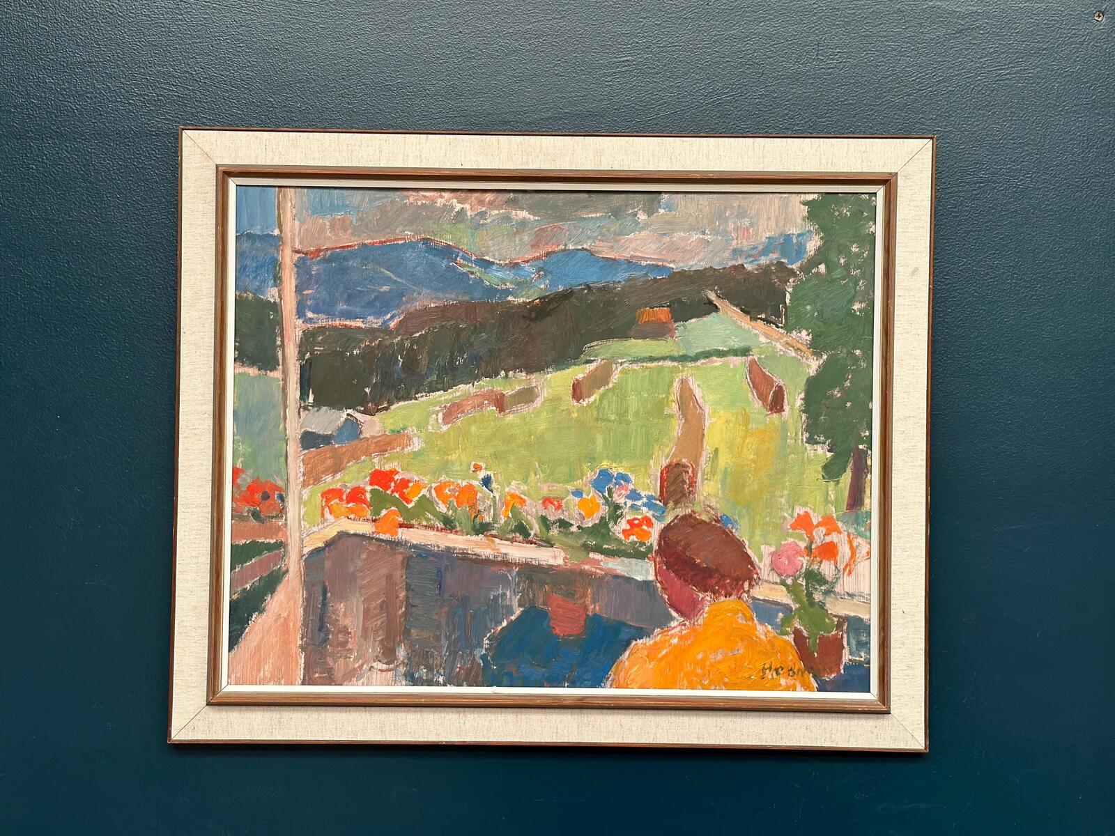 “Balcony View” by John Hedman