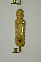 Pair of Mid Century Swedish Brass Sconces