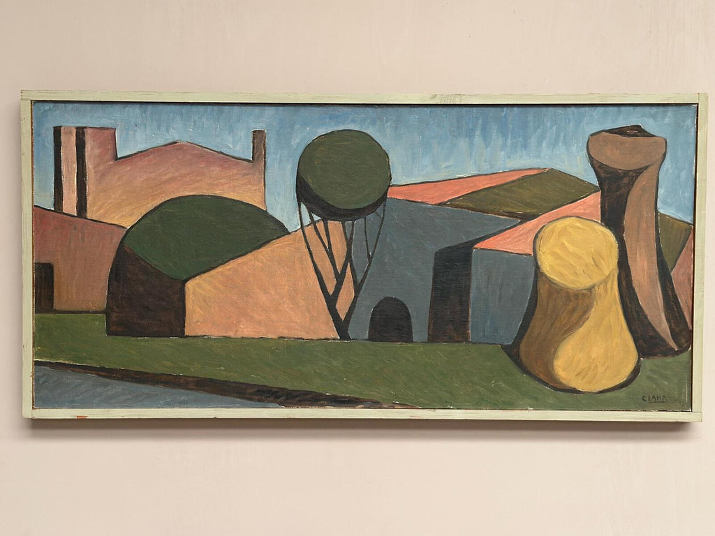 "Spansk By" by Emil Clahr (1905–1983)