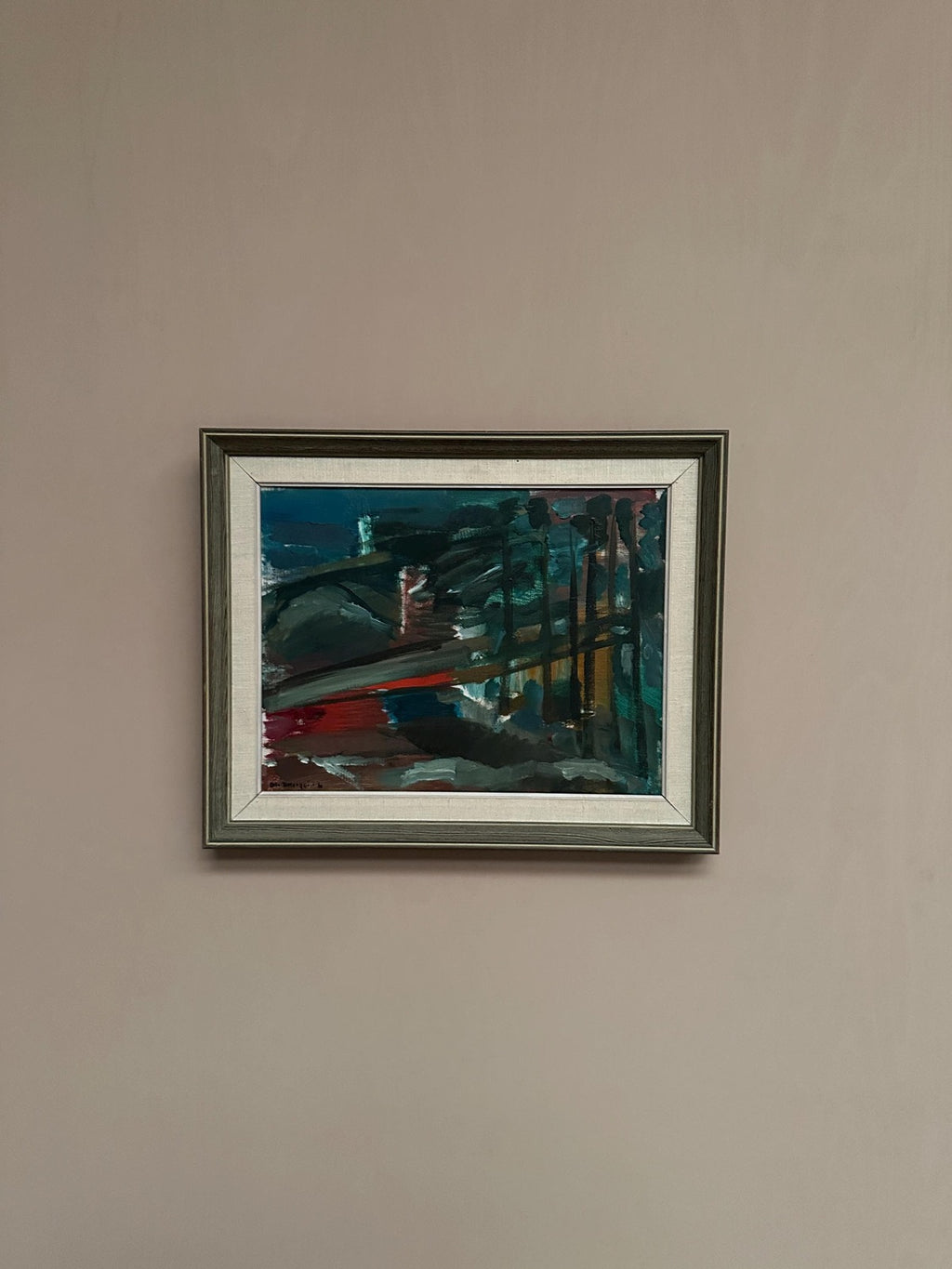 “Abstract Landscape” by Olle Zetterqvist
