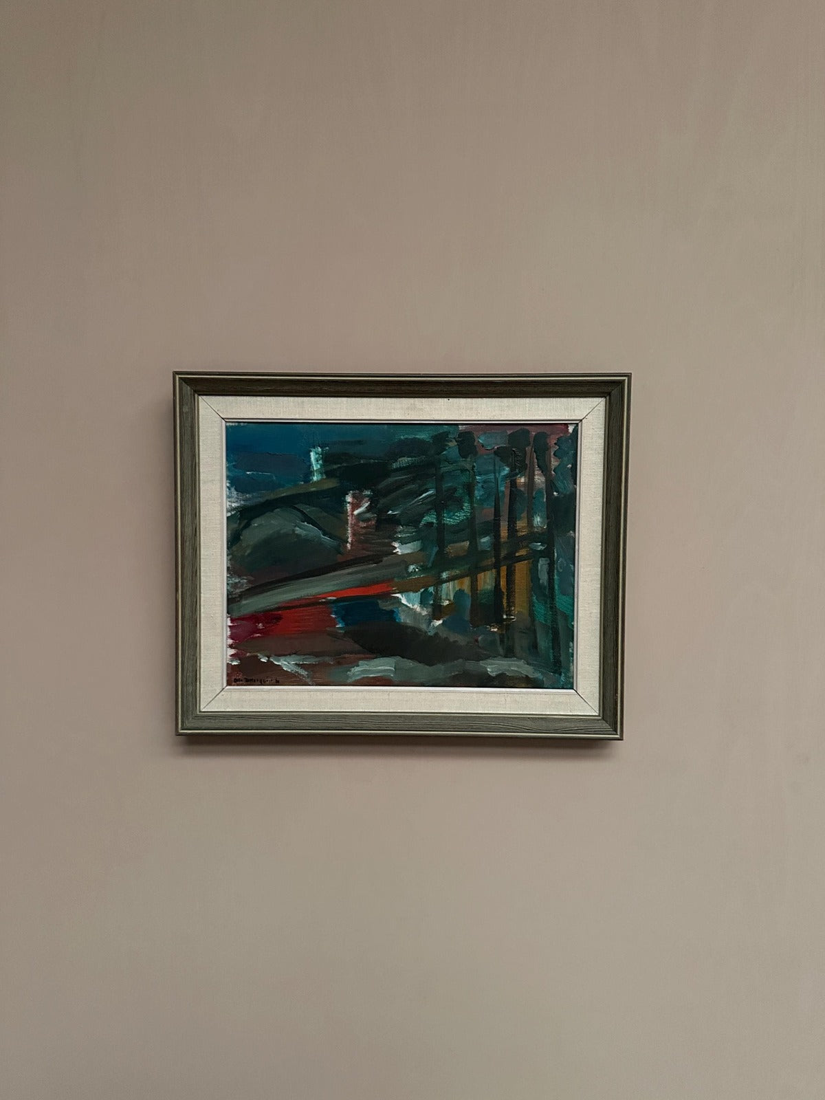 “Abstract Landscape” by Olle Zetterqvist