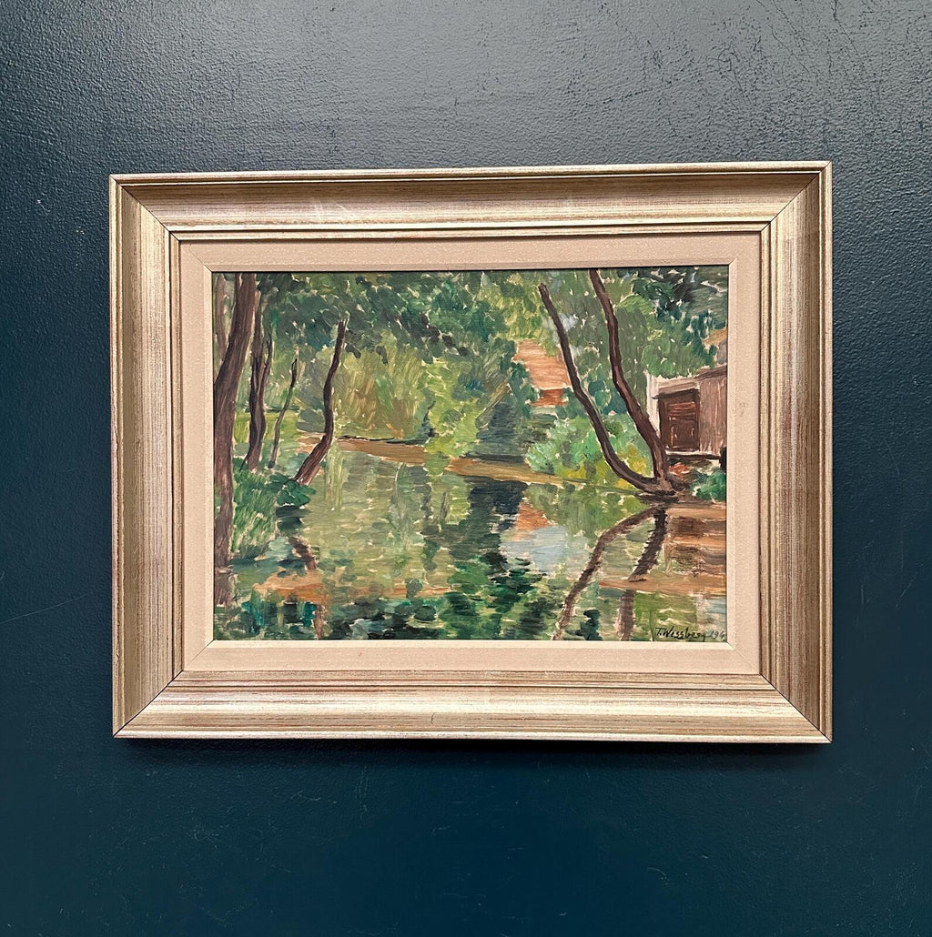 “River Landscape” by J. Westberg
