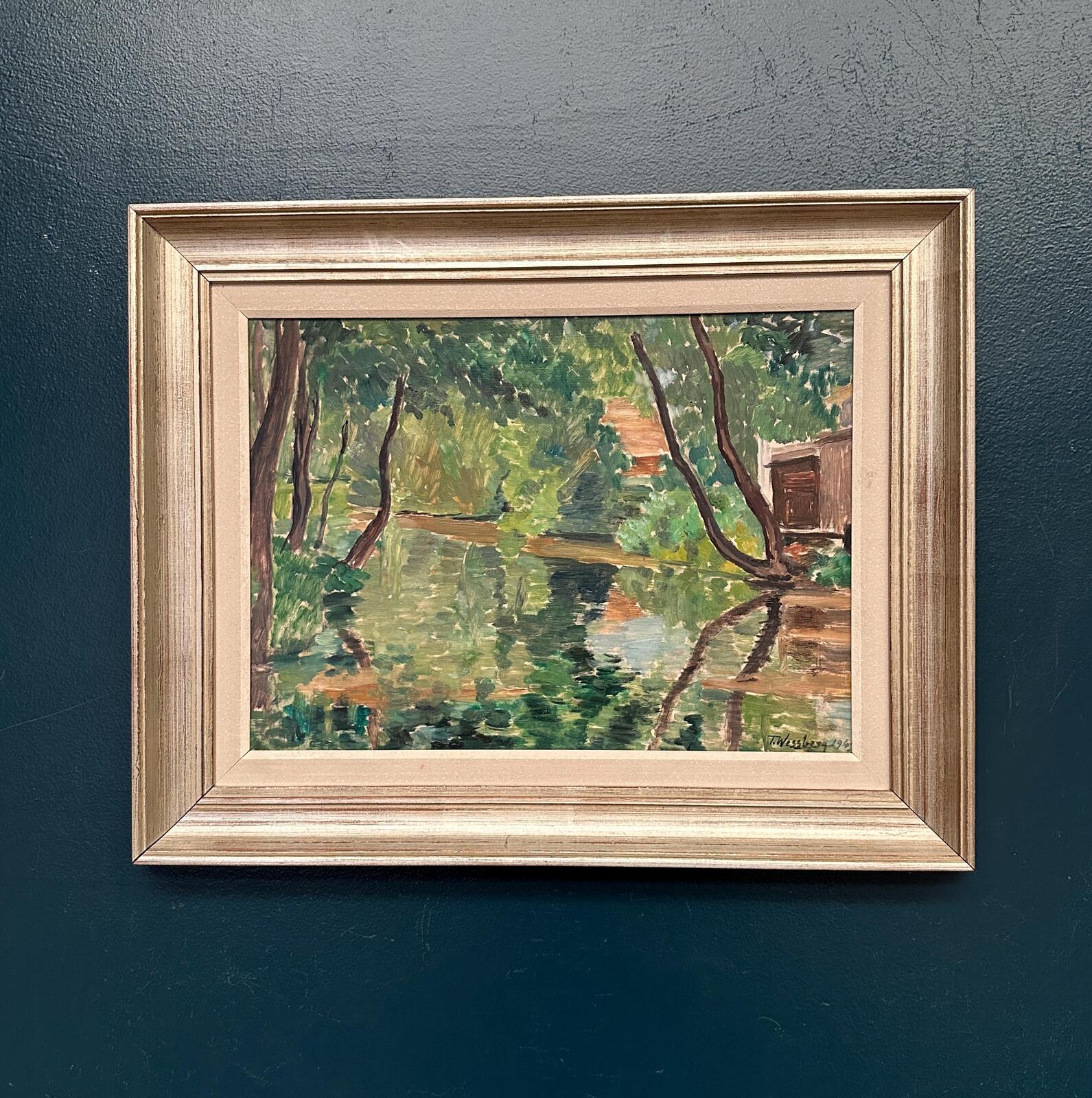 “River Landscape” by J. Westberg
