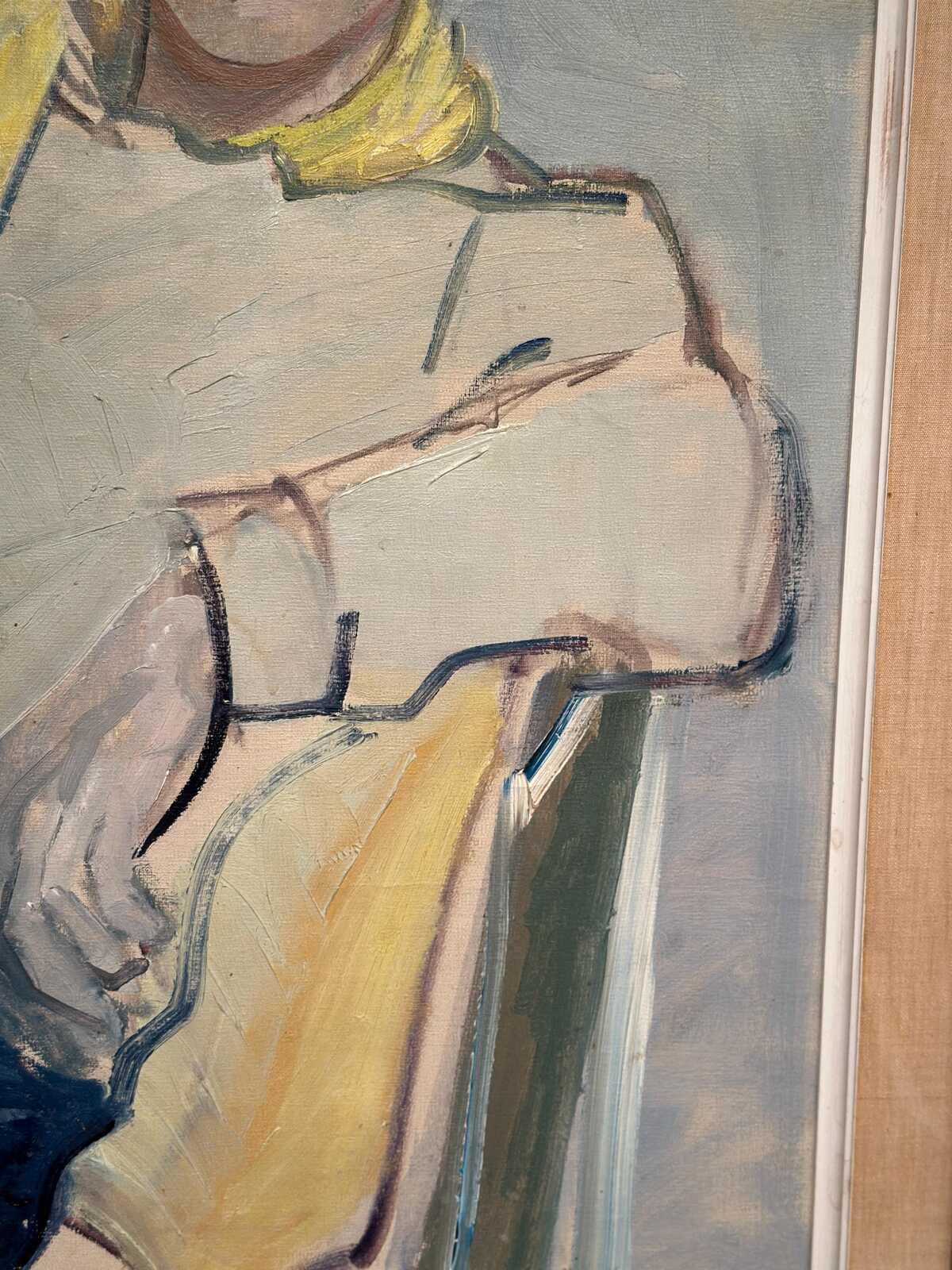 “Portrait of a Man” by Gösta Karlsson (1927–2020)