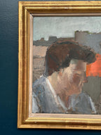“Figure in Profile” by Sigrid Aminoff Oxenstierna 1974