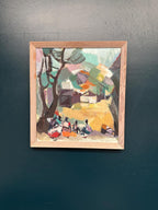 “Figures and Houses” by Brita Hansson