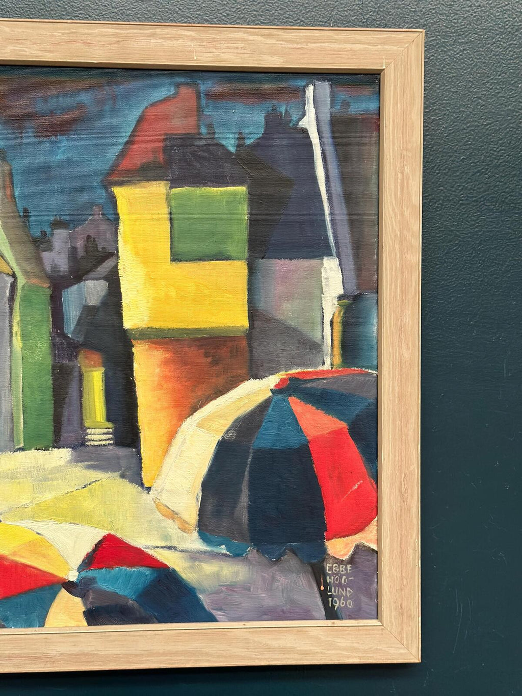 “Cityscape with House Facades” by Ebbe Höglund