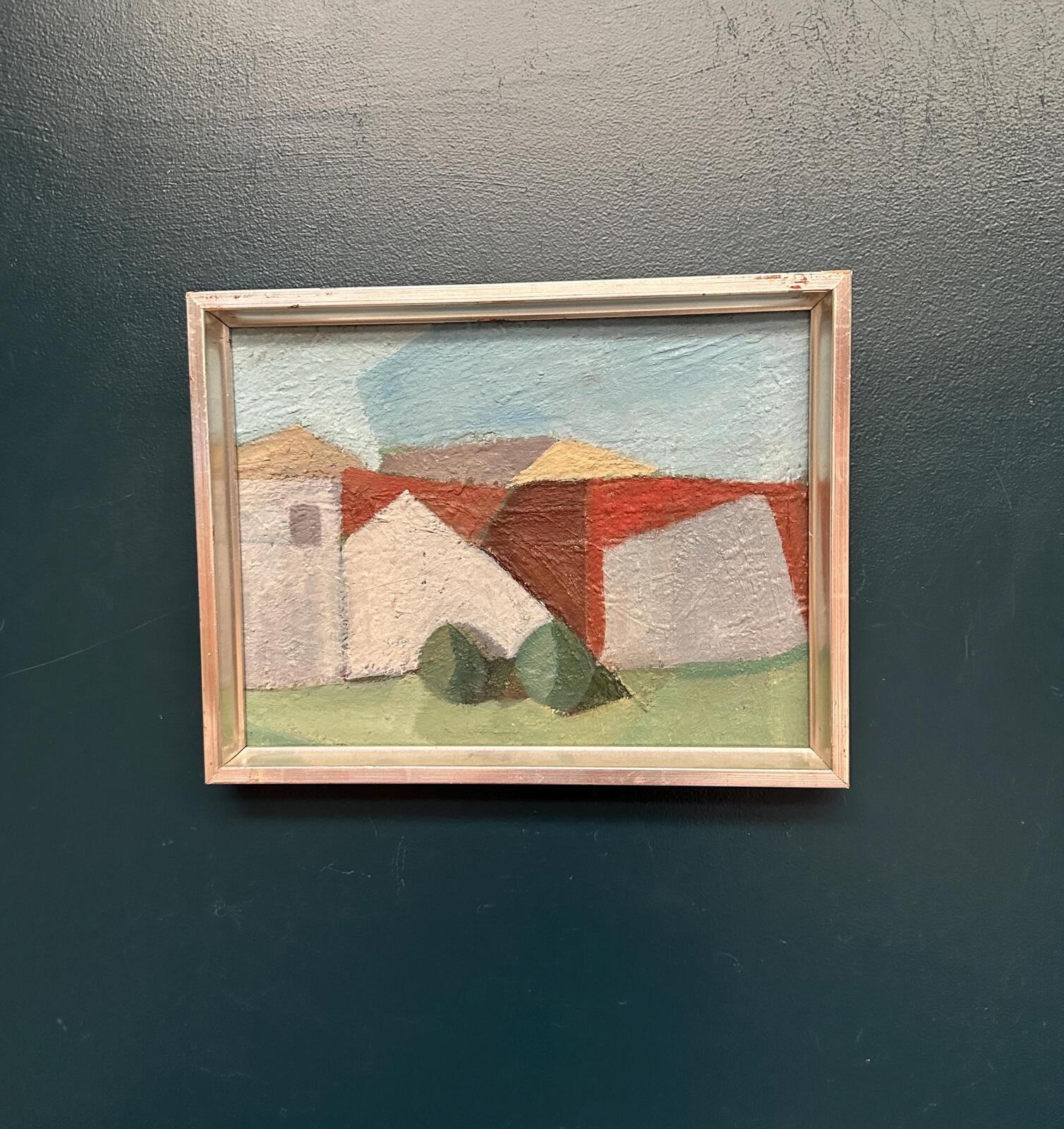 “Buildings” Attributed to Gustaf Råberg