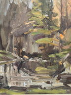 “Old Sawmill, Apelnäs Roasjö” by Gunnar Svensson