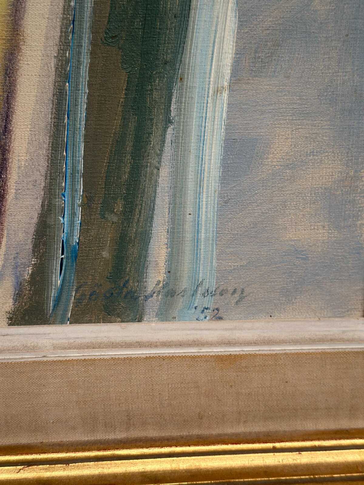 “Portrait of a Man” by Gösta Karlsson (1927–2020)