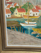 “Coastal Village” by Tage Nillson