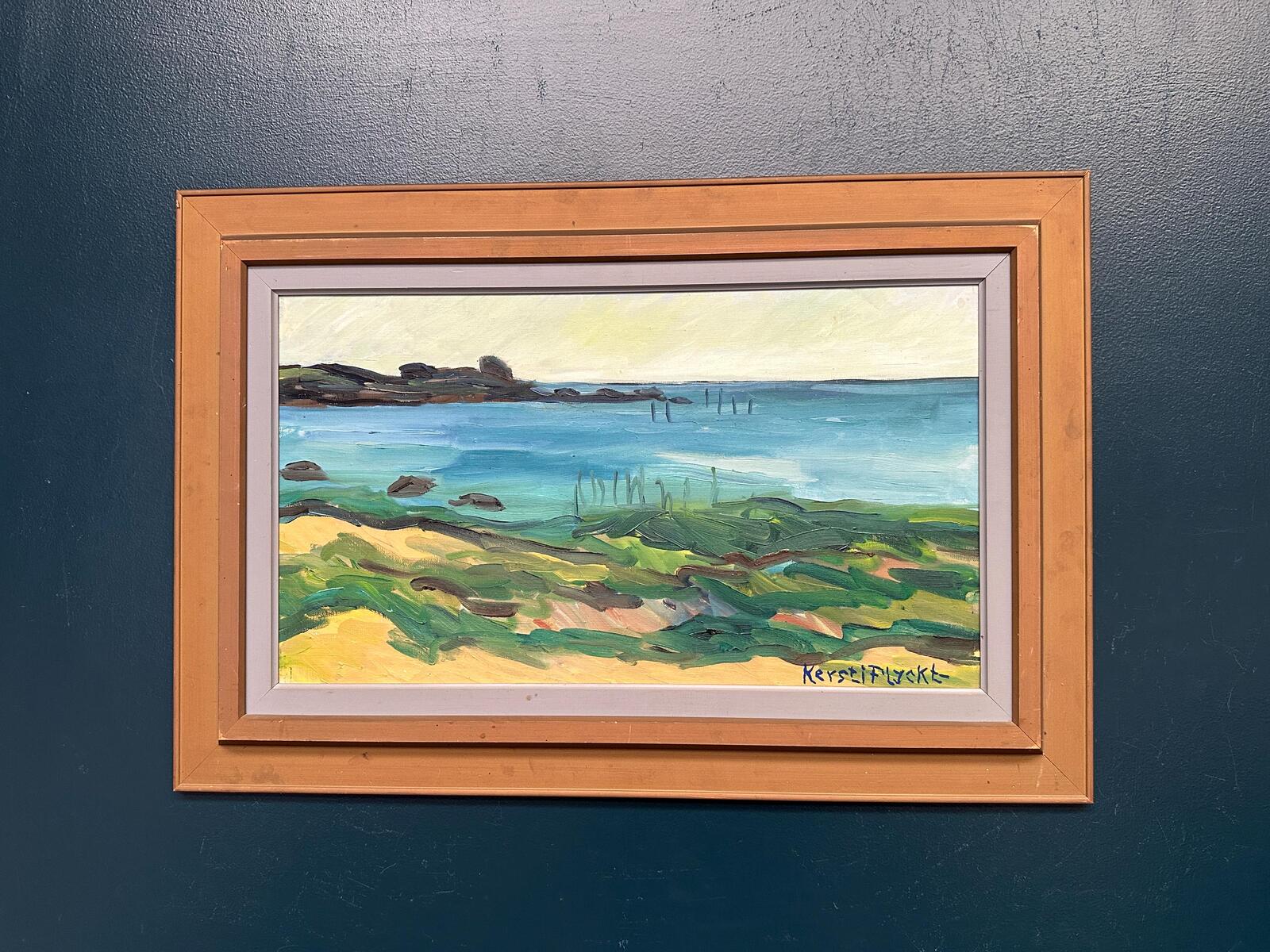 “Coastal Landscape” by Kersti Flyckt (1925–2009)