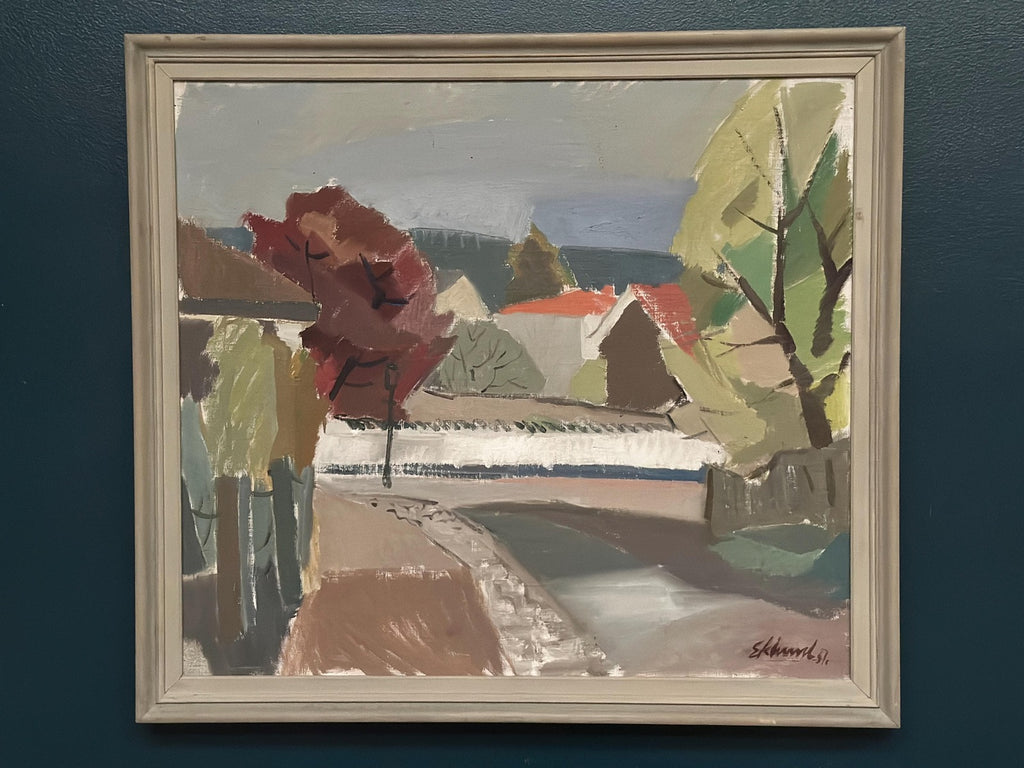“Landscape” by Bengt Eklund (1916–1989)