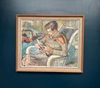 “Man Reading Book” by Rune Person