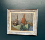 “Motif with Sailboats” by Birgit Forsell (1909–2003)