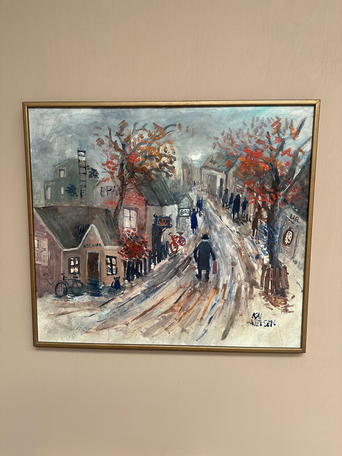 “Bygatan” by Kai Nielsen